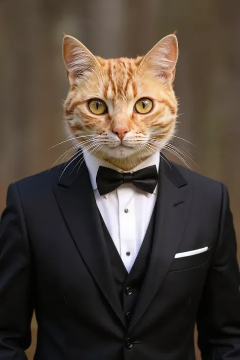 Foto di animali domestici in abbigliamento formale