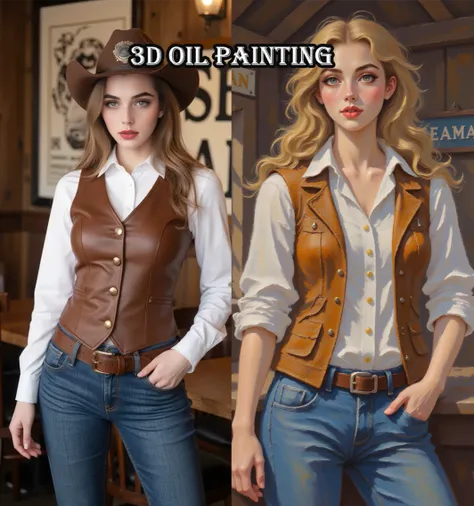 Pintura a óleo 3D 🎨