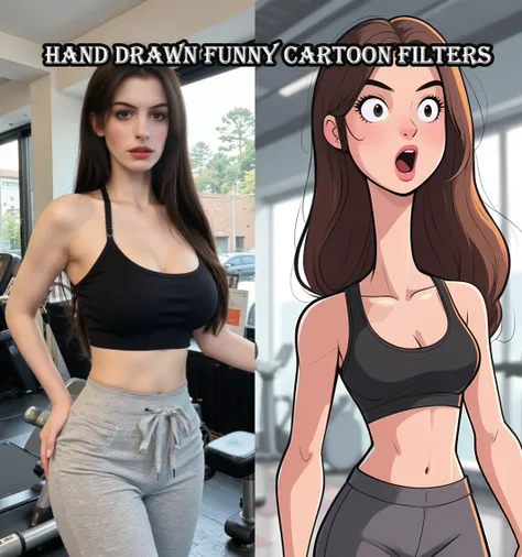Hand drawn funny cartoon filters ✨
