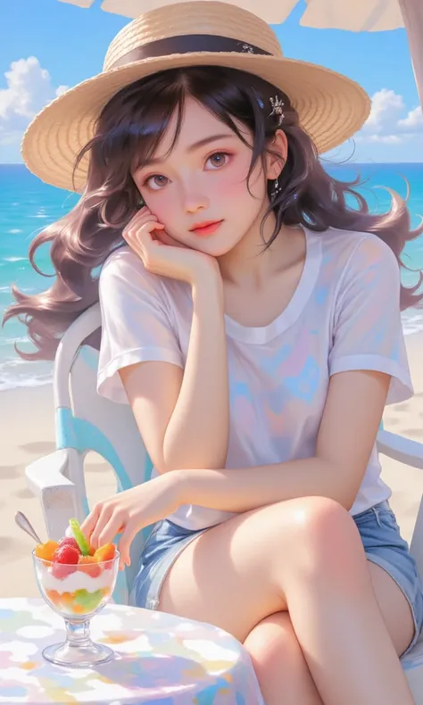 Rainbow and Holographic effect