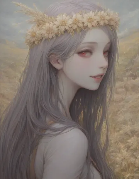 I2I | Farm Girl - Oil Painting