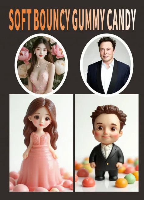 柔軟彈性的軟糖