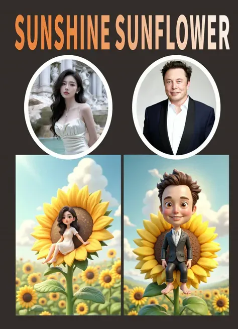 Солнечный подсолнух