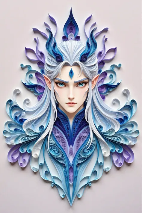 Nezha Charecter Paper Cut Style v1