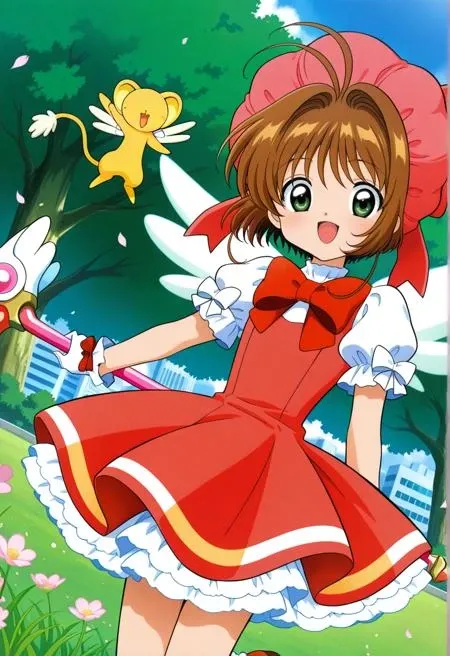 Kinomoto Sakura & Kero 1