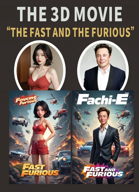 La película en 3D "El rápido y el furioso"