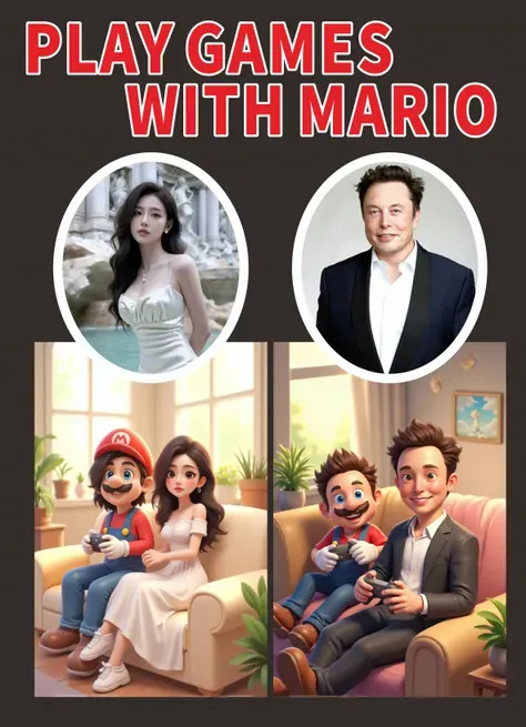 Играйте в игры с Марио