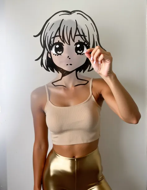 หน้าสาวผ่านกระจกฟุ้ง