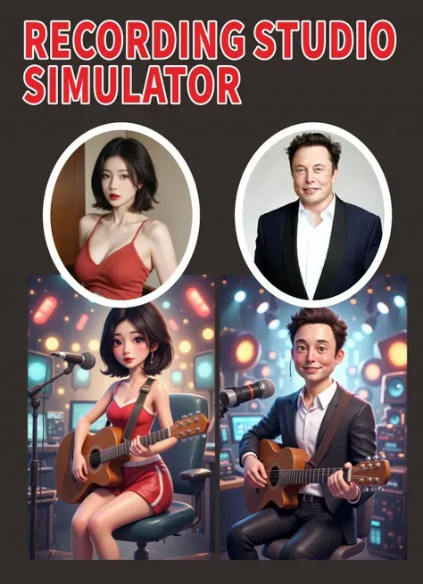 محاكي استوديو التسجيل