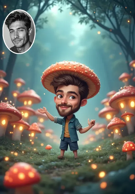 Pequenos Moradores das Florestas de Cogumelos