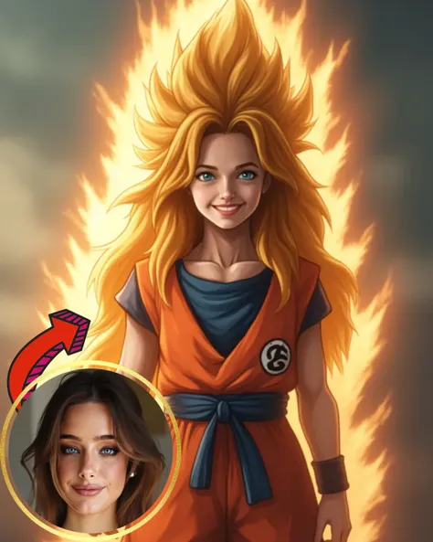Super Saiyan 2 ropa de Goku