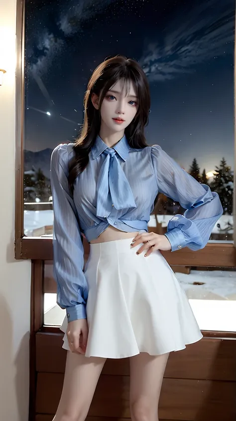 藍白微風系甜美套裝 2025_6_26
