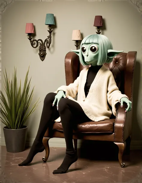 Стиль инопланетных волос Боба