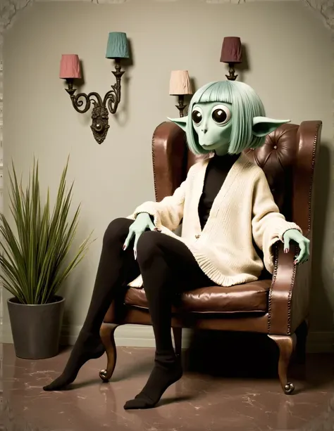 Bob hair alien Style