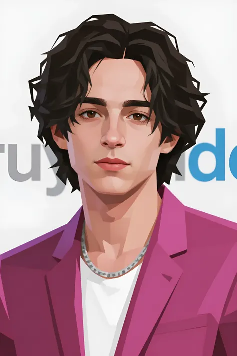 Illustration de style à faible polygone