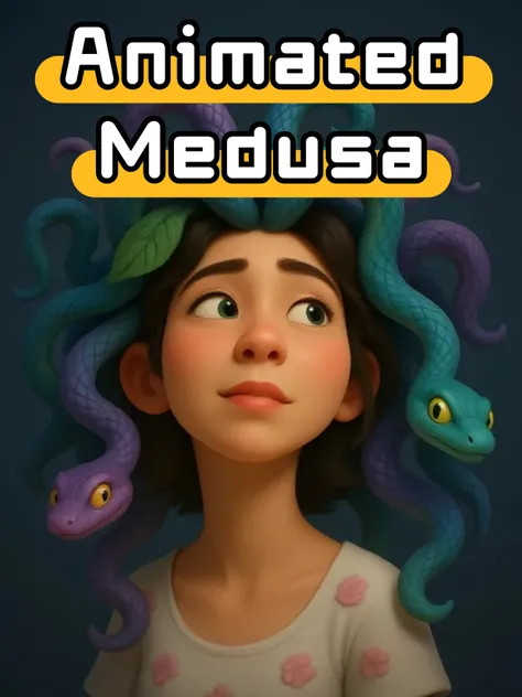 Fotoğrafların Pixar animasyonu tarzında Medusa görünümüne dönüştürülmesi