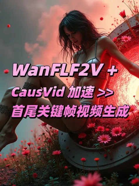 WanFLF2V + CausVid 加速 >> 首尾关键帧视频生成