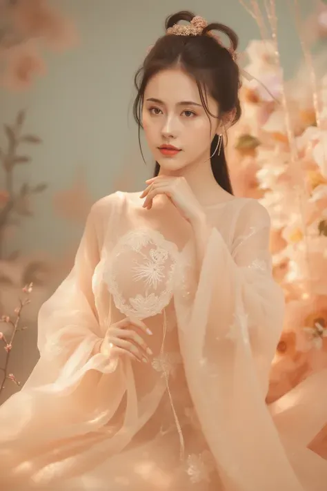 Live-streamed customized photos and portraits in the same style