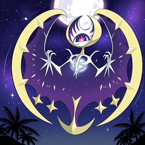 Lunala Pokemon Pony by WanoWano V1