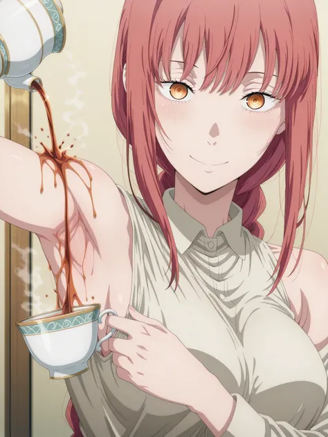 Pouring Tea Unto Self - Poses booru