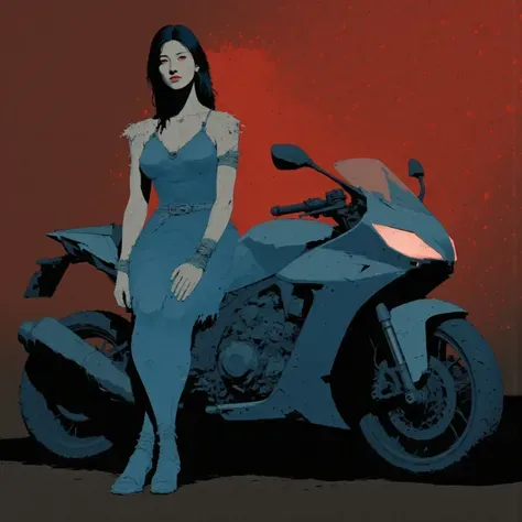 Nghệ sĩ thị giác gốc Nga(Ev Ganin )  style 