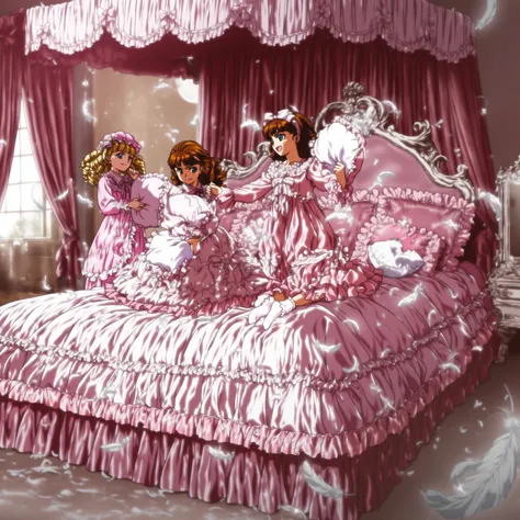 girls book story sdxl