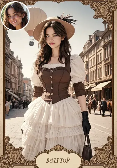 Винтажная викторианская фотография