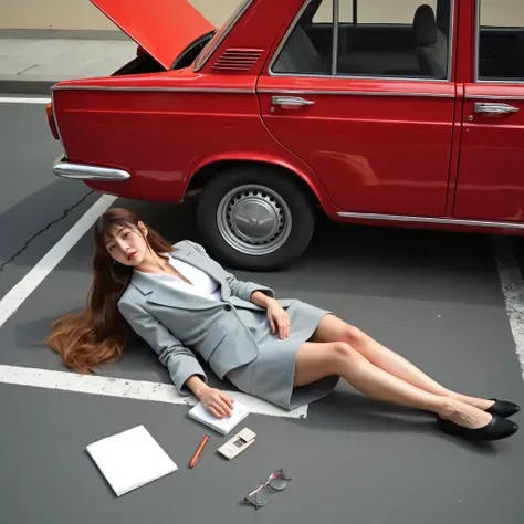 Professional version of slamming the car door