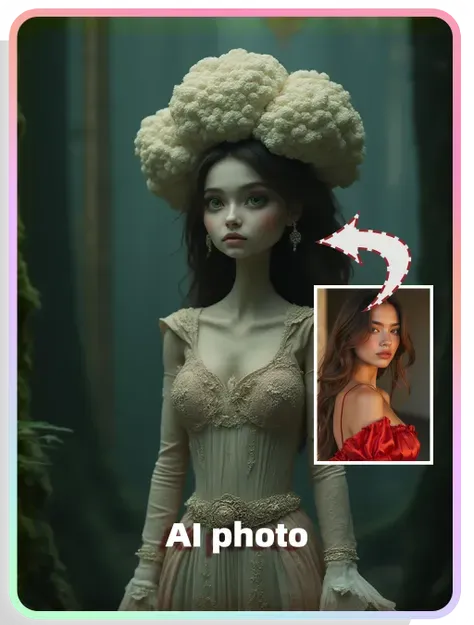 AI主题写真:花菜头主题风格系列