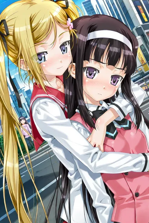 Mafuyu/akina/natsumi/midori/suzuran [Kanojo x Kanojo x Kanojo (anime/game)] kanojox3