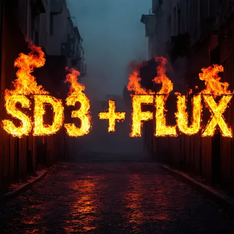 sd3+flux - improved hands - fixed deformaton 
