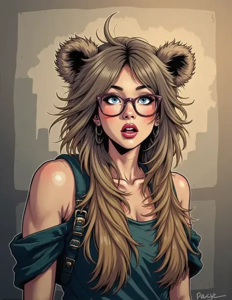 Neo-Pop Comic Punk Stil