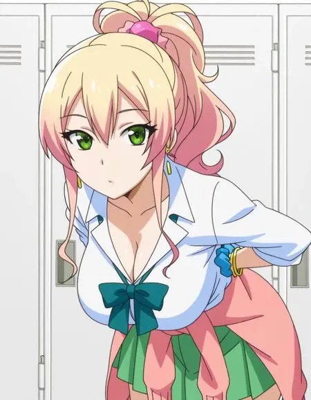 Yukana Yame (八女 ゆかな) - My First Girlfriend is a Gal (Hajimete no Gal) (はじめてのギャル) Illust