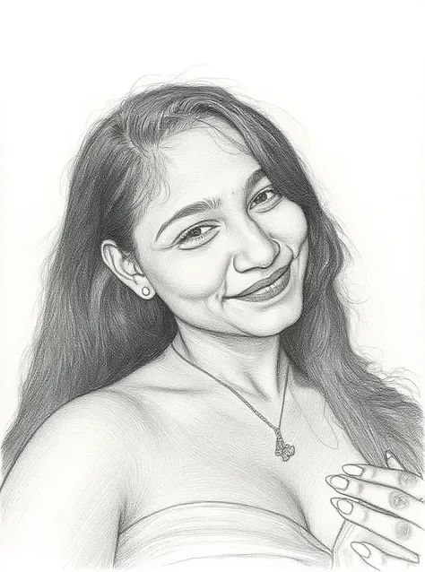  超写実的な鉛筆アート画