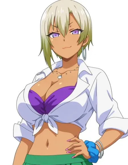 Ranko Honjou (本城 蘭子) - My First Girlfriend is a Gal (Hajimete no Gal) (はじめてのギャル) Illust