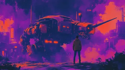 양식화된 돌 조각 질감