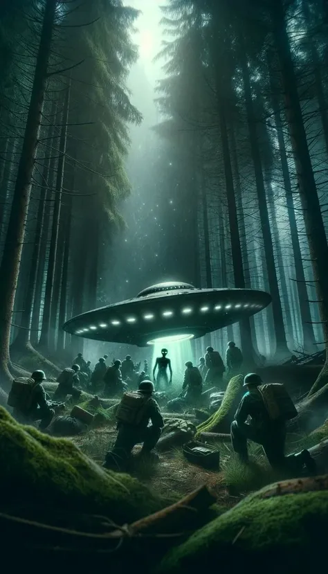 Alien vs manusia
