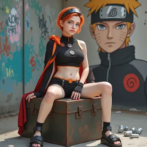 Quand le Hokage rencontre le graffiti de rue