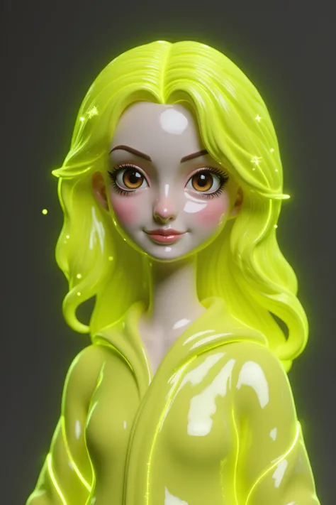 Estilo cerámico fluorescente