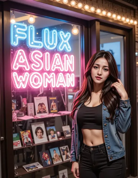 Flux Asian Woman