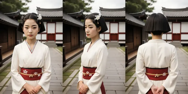 arka plan ile üç görünümlü bir görüntü 