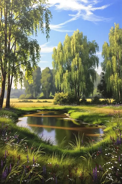 Victor's oil painting style V1