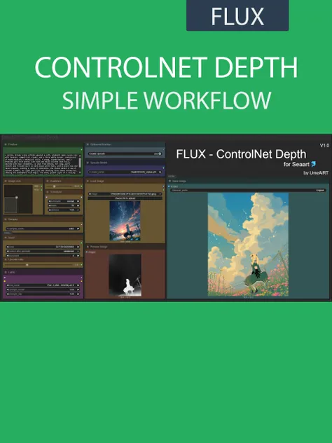 FLUX - ControlNet Depth