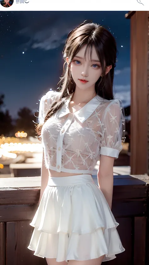 純白外衣裙藏鋒芒二件套裝 2025_7_17
