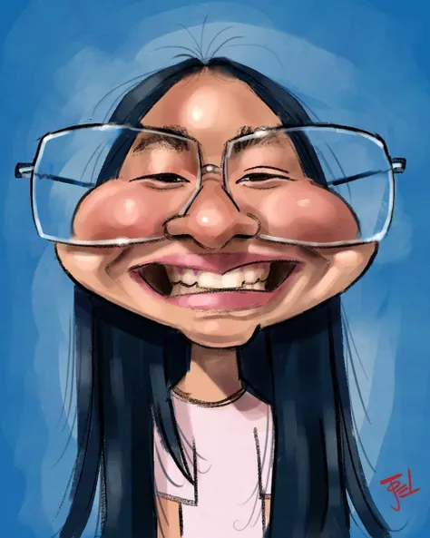 Kontext Caricature Style Lora  1