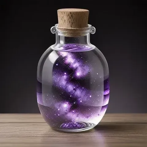 Galaxy Dream Bottle ✨ Crea tu universo en un frasco