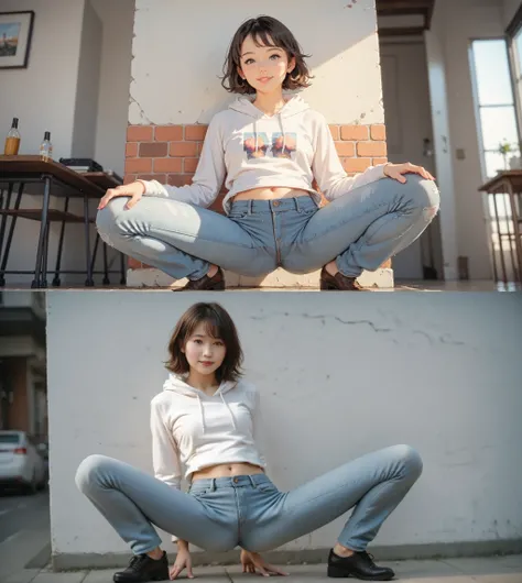 Pose LoRA Squat SDXL v1.0