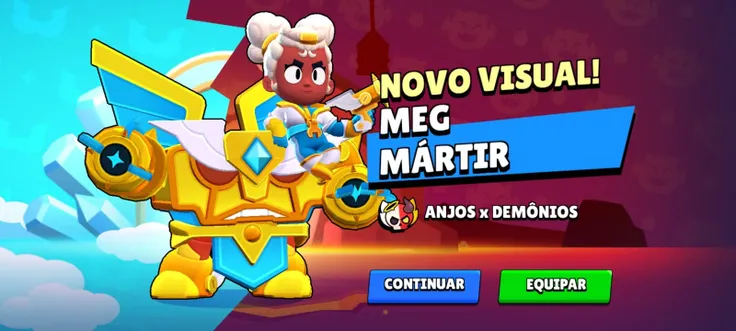 Nova skin liberada bralw stars 
