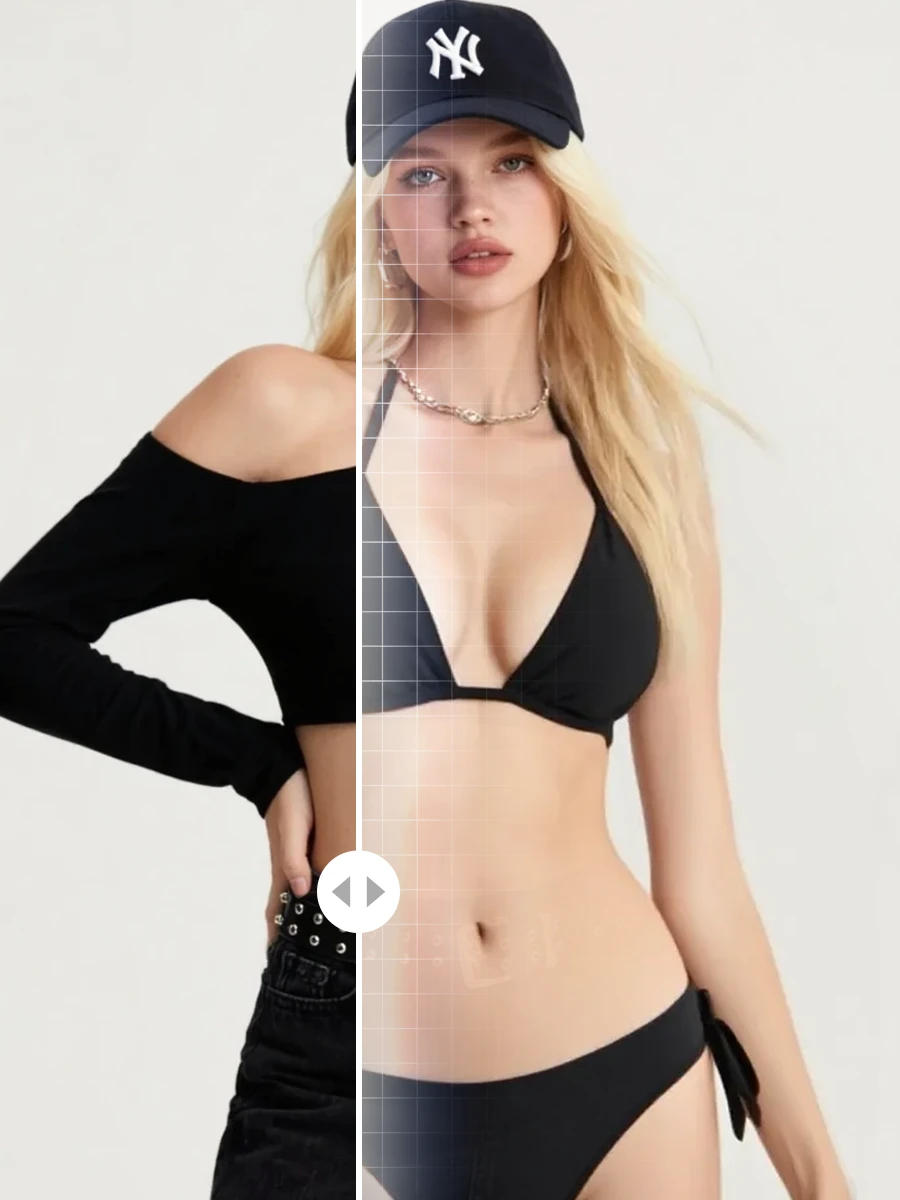One-click bikini