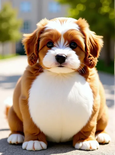 ทำให้สัตว์เลี้ยงน่ารักอ้วนเป็นลูกบอล